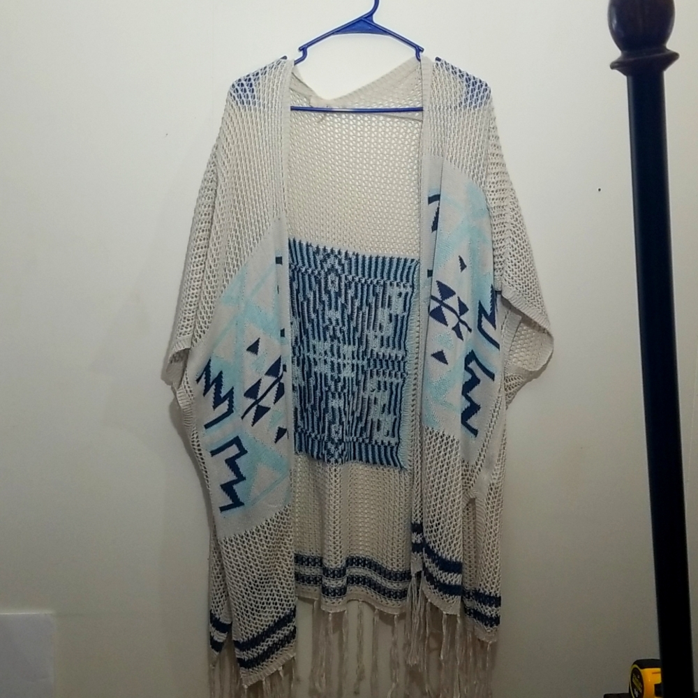 A'reve western cardigan small/medium